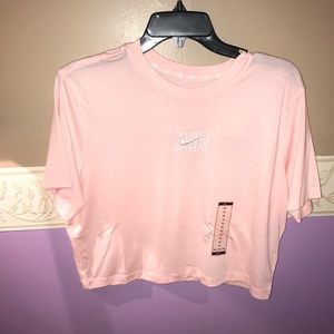 Nike air crop top tee